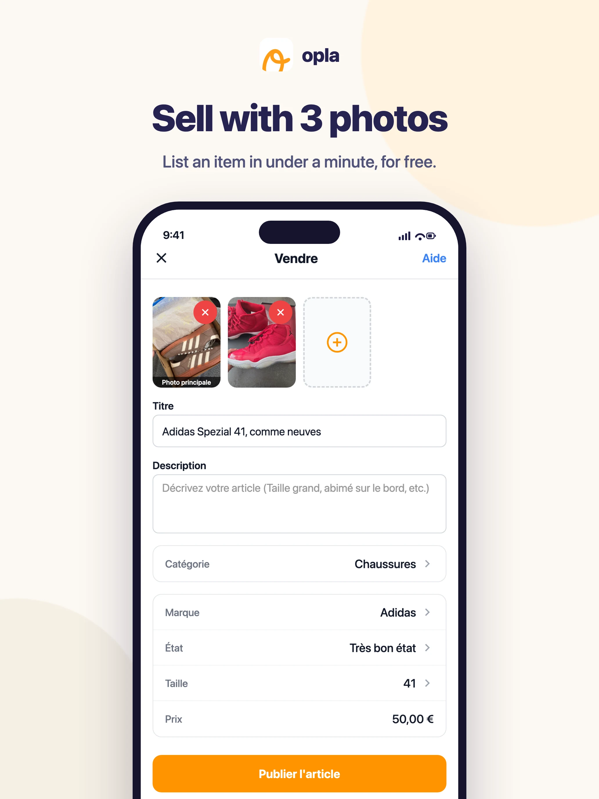 Opla screenshot